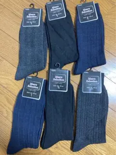 メンズ靴下6足セット