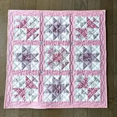 ハンドメイドタペストリー　リバティ　キルト