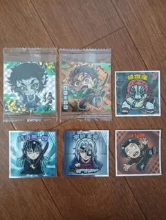 ☆鬼滅の刃　ウエハース　シール6枚セット