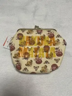 ライオンキング がま口ポーチ