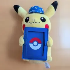 ポケモン ピカチュウ ぬいぐるみ カードホルダー付き