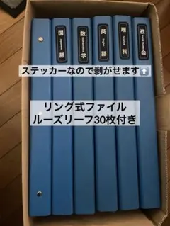 ファイル 2種類 6点セット