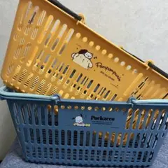 【新品未使用】ポチャッコ ポムポムプリン 買い物かご 2個セット