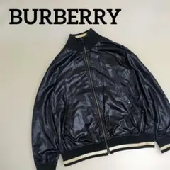 BURBERRY バーバリー ブルゾン ホースロゴ 黒 グレー リバーシブル