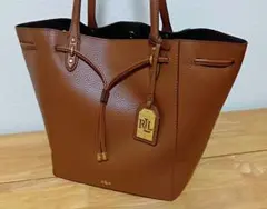 LAUREN RALPH LAUREN レザー ショルダーバッグのサムネイル
