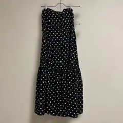 m*l様 水玉模様 ノースリーブ ロングスカーfifth