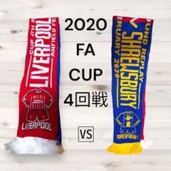リバプール vs シュルーズベリー 応援マフラーのサムネイル
