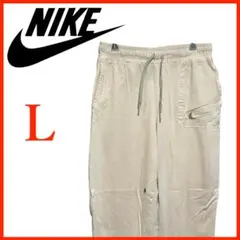 T4355*NIKE*ナイキ*スウェットパンツ*コットン100%*メンズM*白系