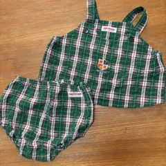 ミキハウス ベビー セットアップ 80 レトロ