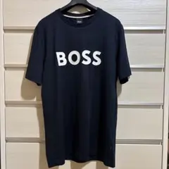 BOSSボス最高級ラインロゴコットン半袖クルーネック Tシャツ - メルカリ