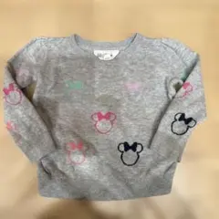 baby gap ミッキー柄 ニットセーター グレー