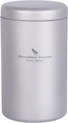 Boundless Voyage チタン 茶筒 茶葉缶 キャニスター 200mlのサムネイル