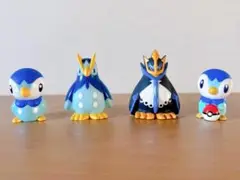 ポケモン　ポケモンキッズ　指人形　ポッチャマ　ポッタイシ　エンペルト