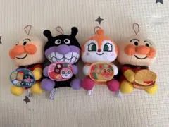 アンパンマン ぬいぐるみ 4点セット ドキンちゃん バイキンマン まとめ売り