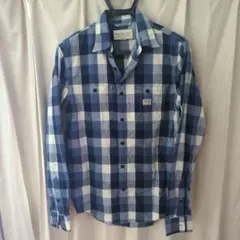 DENIM & SUPPLY チェック柄長袖シャツ XSサイズ