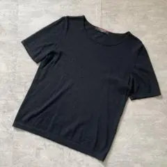 LEONARD 半袖 ニット ブラックカシミアのサムネイル
