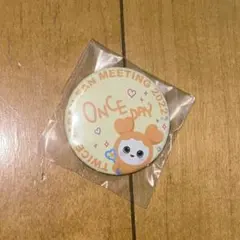TWICE ジヒョ ONCE DAY 缶バッジ