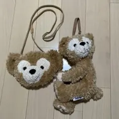 ダッフィー ポシェット ぬいぐるみポーチ
