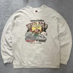 00s fruit of the roomスウェット 霜降りグレー スポーツ