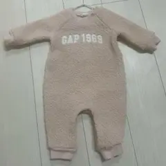 GAP ボアロンパース(ピンク)