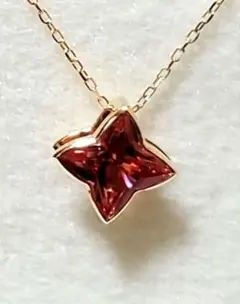 【極美品】クレサンベール パパラチアサファイア 1.00ct K18ネックレスのサムネイル