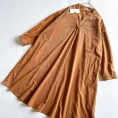 ★新品★ eur3　エウルキューブ　コーデュロイワンピース　大きいサイズ　2