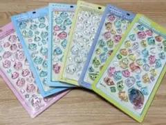 【本日1セット】硬いシール しずくちゃん 6枚セット まとめ売り