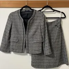 NEWYORKER[ニューヨーカー] スーツ　レディース　セットアップ　ツィード