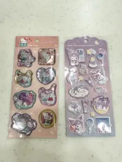 【正規品新品】ハローキティ ウォーターシール・クロミ ジュエルシール セット