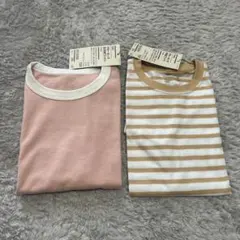 未使用　MUJI Tシャツ　半袖　キッズ　120