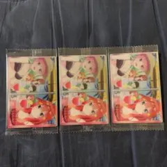 五等分の花嫁　ウエハース　カード　ストーリーカード　No.15  3枚