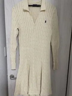 Polo Ralph Lauren ケーブルニットワンピース