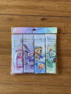 東京ディズニーシー キャラクタータオル4枚セット