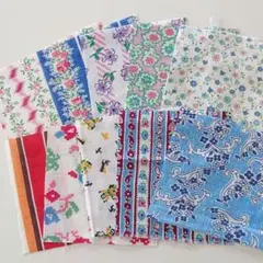 現品限り！ビンテージフィードサック10枚セット(即購入⭕)