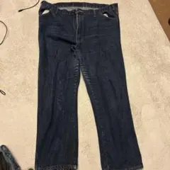 Lee ダークブルー ストレートデニム