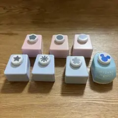 クラフトパンチ 7個セット ミッキーマウス入り