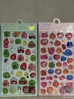 たまごっち3D立体シール　　2枚セット