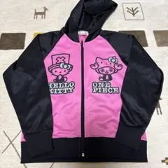 最終値下　ONE PIECE x HELLO KITTY パーカー
