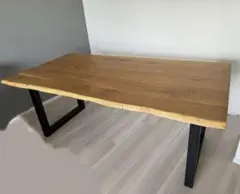 展示品 無印 ウチダ 日本の木でできた ダイニングテーブル