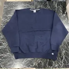 古着 RUSSELL ATHLETIC ネイビー XXL トレーナー