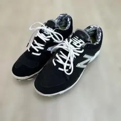 New Balance 野球スパイクシューズ黒　25.5cm
