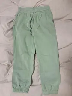 H&M ミントグリーン スウェットパンツ M