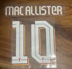 リバプール 25-26 マクアリスター マーキング