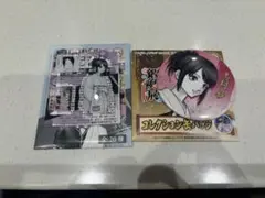 銀魂展　志村妙　缶バッジ　アクリルフィギュアコレクション