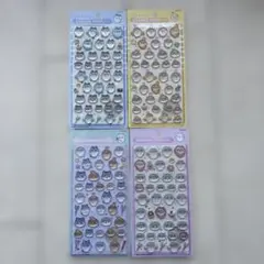 新品未開封　未使用　ちいかわ　ボンボンドロップシール　4種コンプリート　サンスタ