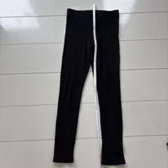 H&M キッズ リブレギンス ブラック 140cm