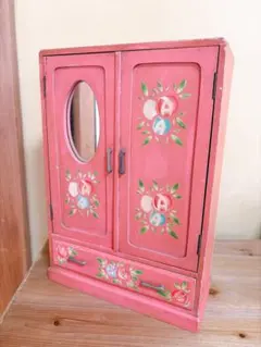 トールペイント 木製 ドレッサー - メルカリ
