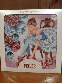 FEILER バレリーナデザイン ハンカチ　※包装なしで発送