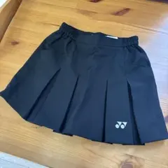 YONEX ブラック プリーツスカート ウエスト61cm