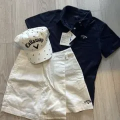 Callaway レディース ゴルフウェア ポロシャツ キャップ セット